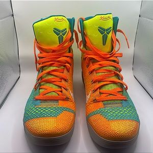 Kobe IX Elite sport turq/ white-volt-ttl orng